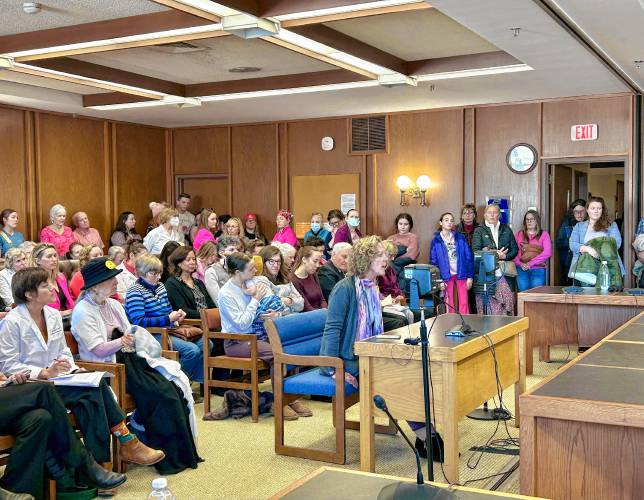 Laura El-Azem, a Catholic organizer from Londonderry, supported a proposed 15-week abortion ban while testifying in front of the House Judiciary Committee.