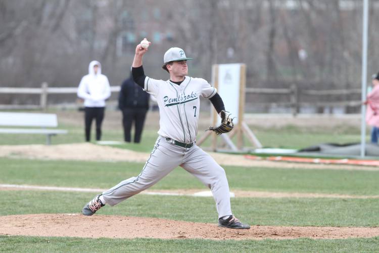 Senior pitcher Owen Stewart dominated the mound and shut out the Pride in six of seven innings to earn his first win of the season.