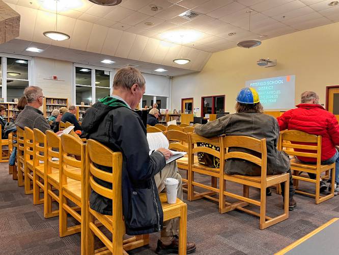 Pittsfield School District held its deliberative session on Thursday Feb. 8, 2024.