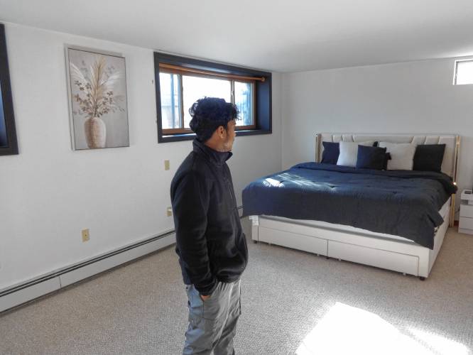 Shamir Darjee, 20, bought his family a house in Concord this fall. 