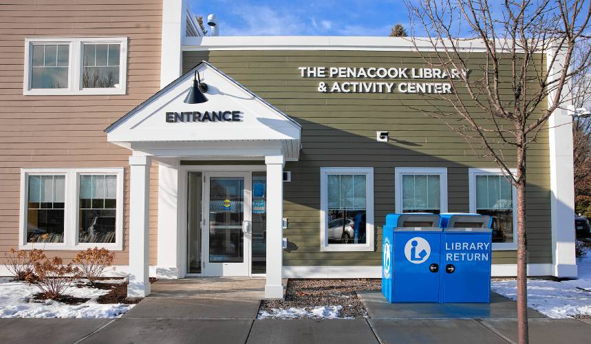 The new Penacook Library and Activities Center in the Community Center.