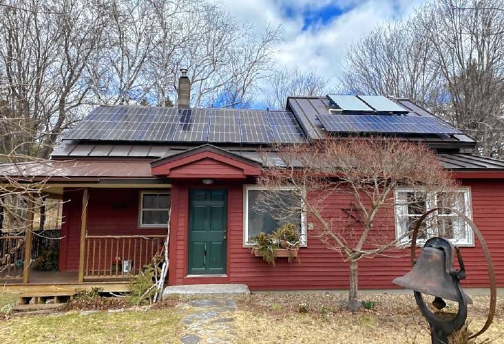 For a couple hours on April 8, solar panels on homes in southern parts of the state won't be very useful. For a couple hours on April 8, solar panels on homes in southern parts of the state won't be very useful.