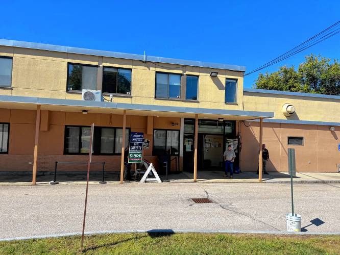 Allenstown Elementary School on election day.