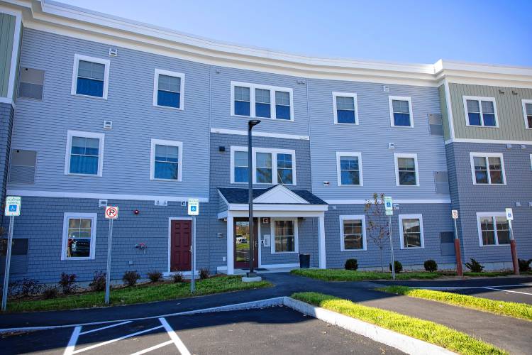The new Davis Ridge Apartments on Sheep Davis Road in Concord.