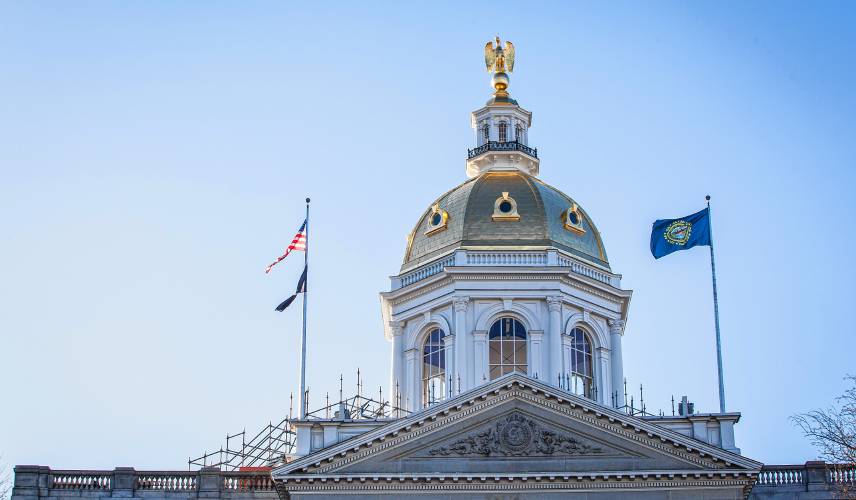 The State House dome is seen on Nov. 18, 2016. (ELIZABETH FRANTZ / Monitor staff) The State House dome is seen on Nov. 18, 2016. (ELIZABETH FRANTZ / Monitor staff)