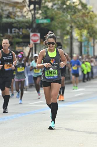 Matos, a dental assistant who lives in Concord, will be running in her third Boston Marathon this year and is going for a large improvement after a tough race in 2024.