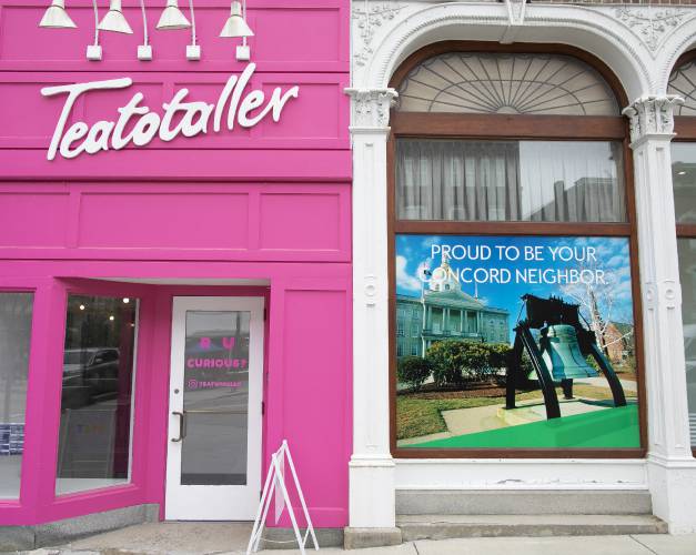 The new Teatotaller on Main Street in Concord.