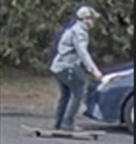 Police are looking for help in identifying a person of interest in incidents of cars being keyed during Republican Party event earlier this month.