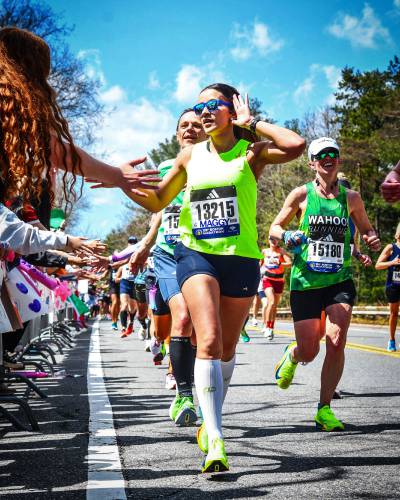 Matos, a dental assistant who lives in Concord, will be running in her third Boston Marathon this year and is going for a large improvement after a tough race in 2024.