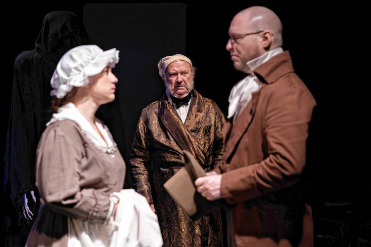 The Hatbox Theatre will hold its final production of “A Christmas Carol” today. An improv show on Dec. 29 will be the final day for the theater inside Steeplegate Mall.