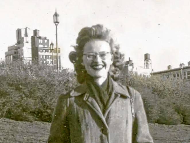 Connie Converse in New York in 1946.