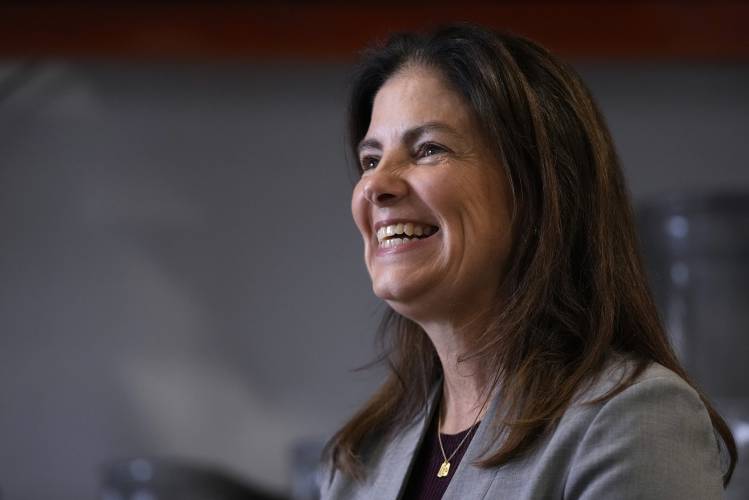 Governor-elect Kelly Ayotte on the campaign trail in October. Governor-elect Kelly Ayotte on the campaign trail in October.