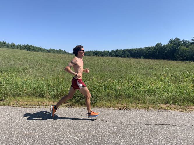 Colton Ham is a lifelong runner and former NHIAA D-II cross country champion who will be racing in his first Boston Marathon.