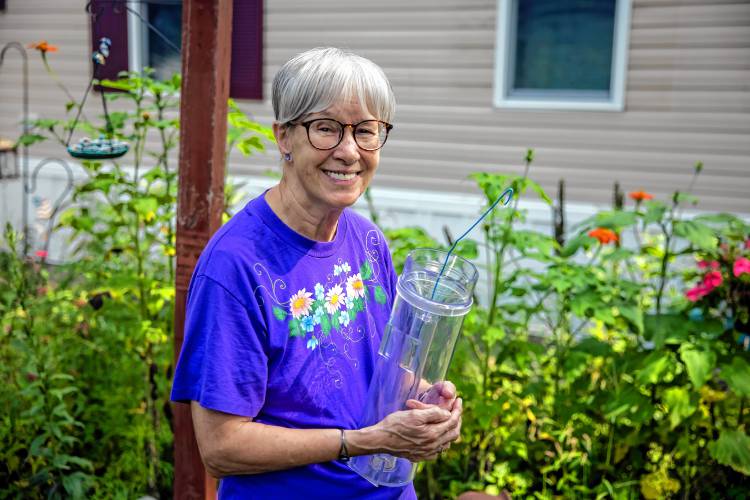 Deborah Blanchet of Concord  has been a volunteer since 2009 for a project with the clumsy name of CoCoRaHS, or the Community Collaborative Rain Hail Snow project.