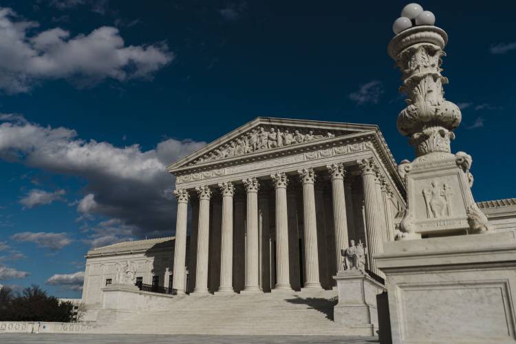The Supreme Court of the United States building in Washington, D.C. The Supreme Court of the United States building in Washington, D.C.