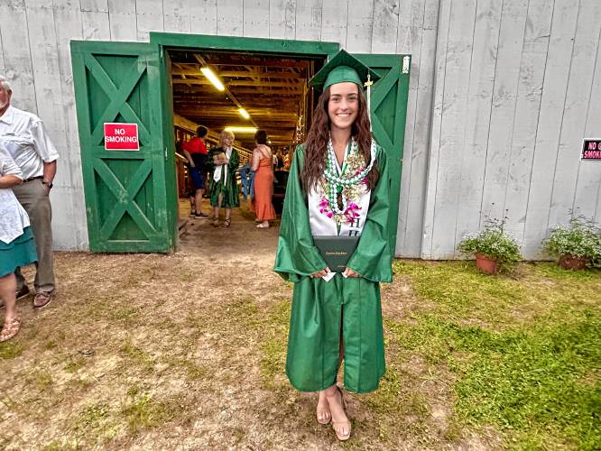 Hopkinton High School graduate Katherine Brown will attend the University of Hawaii in the fall. “I’m not the biggest fan of cold weather. So I’m going to get a nice little break in the heat,” she said
