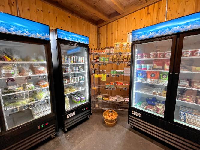 The farm shop at Nubanusit Neighborhood. 