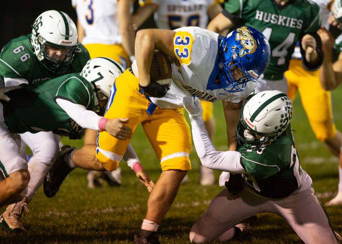 Kearsarge High football (shown in 2022) remains in NHIAA Division III this fall, but its roster of competing schools has increased from 10 programs to 13.