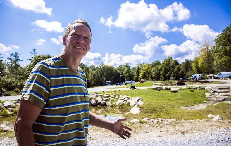When Kevin McCauley bought his 500 acres of land in 1978, it was little more than a dirt path over a brook and plenty of trees, is now the Rocky Valley RV Resort.