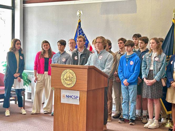 Charlie Taylor, senior at Concord Christian Academy advocating against the end of life option at the Legislative Office Building on Tuesday Charlie Taylor, senior at Concord Christian Academy advocating against the end of life option at the Legislative Office Building on Tuesday