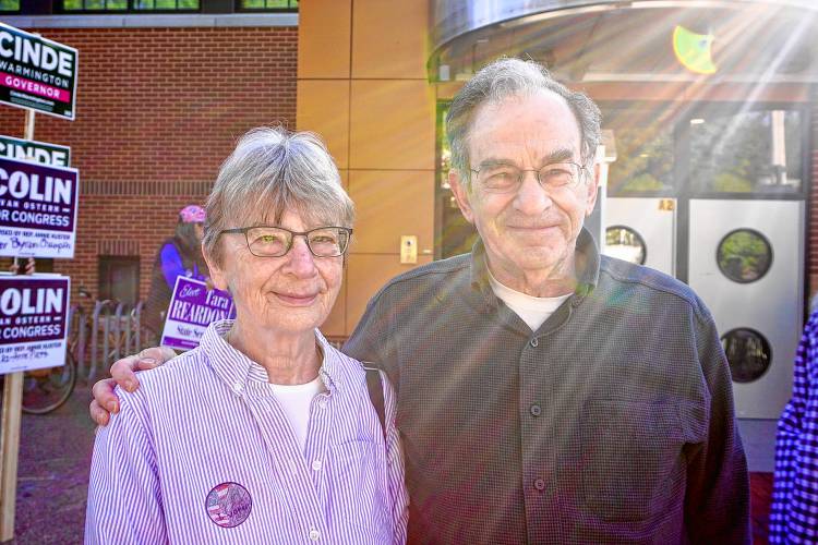 Elizabeth and Paul Levy, unlike many voters in Ward 5 Tuesday, didn't personally know the candidates from the neighborhood on the ballot — and while they had generally positive perceptions of those local contenders, the two didn't end up voting for them.
