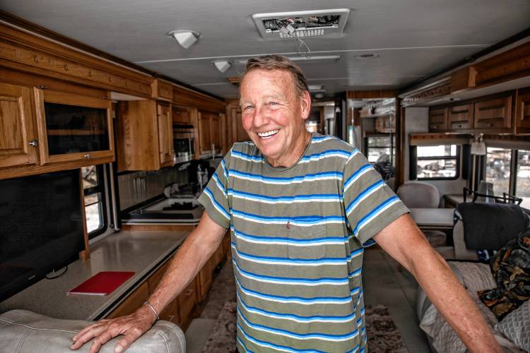 Kevin McCauley built three homesteads on the Rocky Valley RV  Resort property that are now rented out while he lives in a state-of-the-art RV home.
