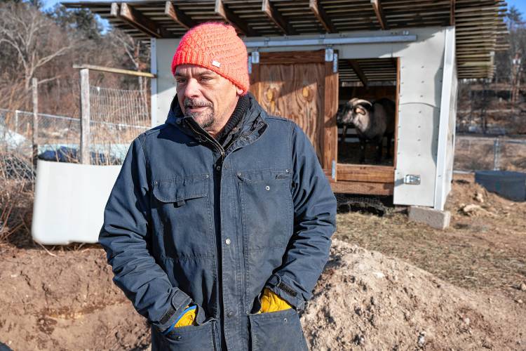James Meinecke of Lewis Farm will soon be managing truckloads of food scraps from places like schools, hospitals and other large nearby businesses.