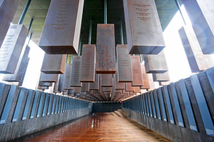 National Memorial for Peace and Justice, the memorial to honor thousands of people killed in racist lynchings, opened in Montgomery, Ala. in 2018.