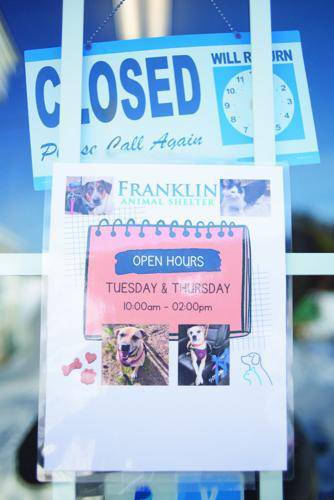 The Franklin Animal Shelter is preparing to close due to financial constraints. (Daniel Sarch/The Laconia Daily Sun photo)