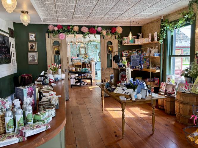 A view inside Maple Street Mercantile in Contoocook.