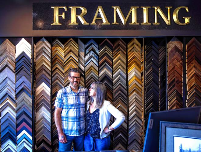 Scott and Karen Walton are selling their custom framing Rowland Studio on Fort Eddy Road in Concord and moving to Missouri.