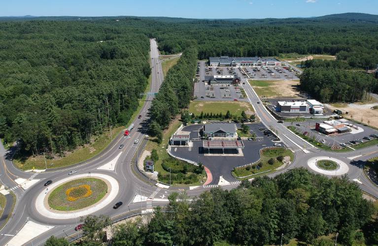 An overhead view of Merchant’s Way. An overhead view of Merchant’s Way.