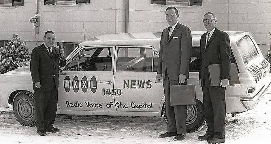 The administration staff of WKXL in the 1960s.