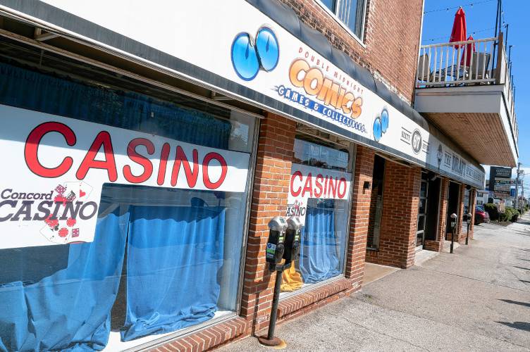 Laurie and Andy Sanborn own The Draft Sports Bar and Grill and Concord Casino located on South Main Street in Concord. Laurie and Andy Sanborn own The Draft Sports Bar and Grill and Concord Casino located on South Main Street in Concord.