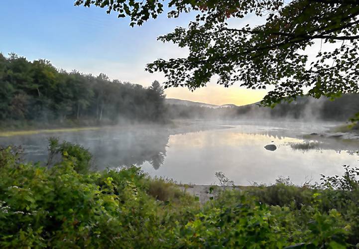 Several bills to be taken up by the Legislature this session hold implications for water body health in New Hampshire. Here, Mill Pond in Washington at dawn on Aug. 30, 2024. Several bills to be taken up by the Legislature this session hold implications for water body health in New Hampshire. Here, Mill Pond in Washington at dawn on Aug. 30, 2024.