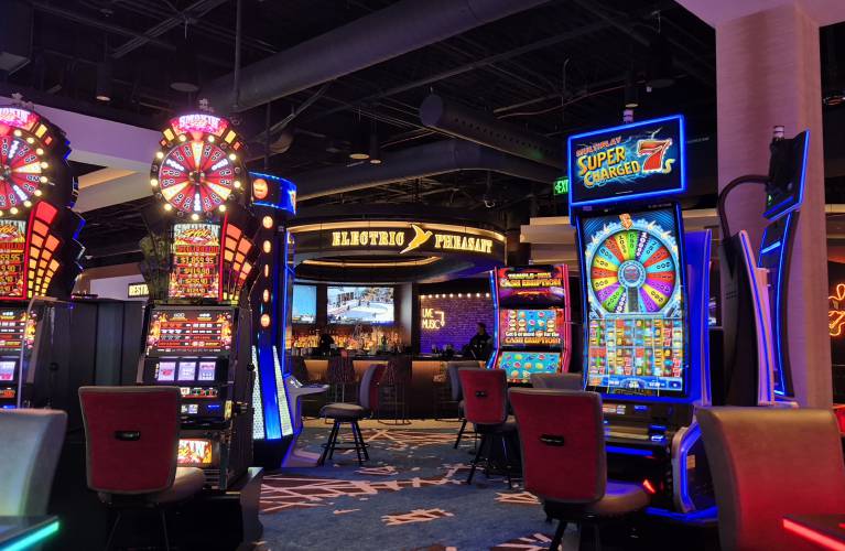Gaming machines at the Nash Casino in Nashua Gaming machines at the Nash Casino in Nashua