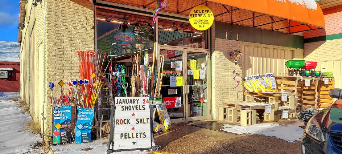 The Aubuchon Hardware store on South Main Street in Concord announced it will close down on March 18.