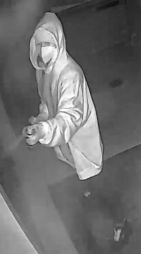The University of New Hampshire's Thompson Hall was vandalized early Tuesday morning.