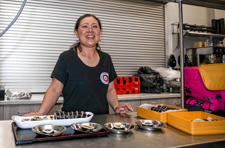 Susan Chung will fill the kitchens at the Centerâs two venues with kimbap, a traditional Korean rice roll. With her husband, Hyun Chung, and their two teenage sons, Chung hopes to introduce a cultural staple to Concord with the same success that Batuloâs Kitchen saw.