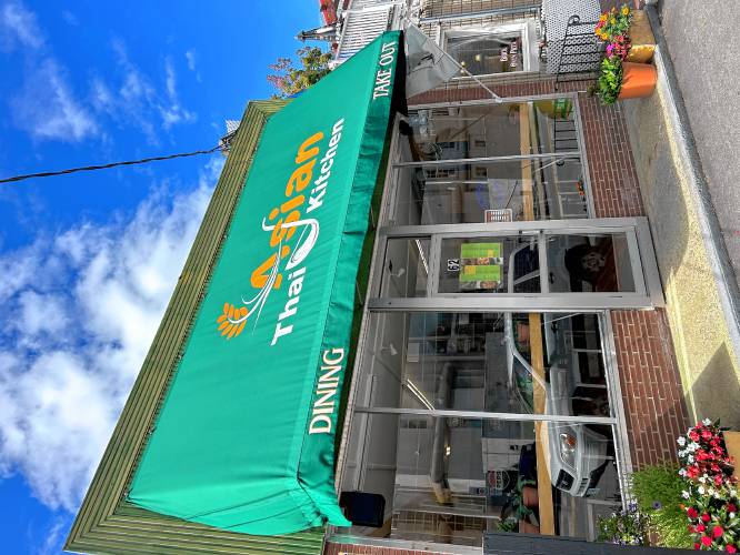 Asian Thai Kitchen is a new Thai restaurant, opened on Pleasant Street in Concord this summer. It is run by Kaysone Senasy and one of her seven sisters.
