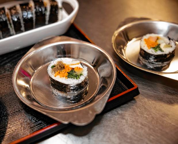 Chung will fill the kitchens at the Capitol Center’s two venues with kimbap, a traditional Korean rice roll.