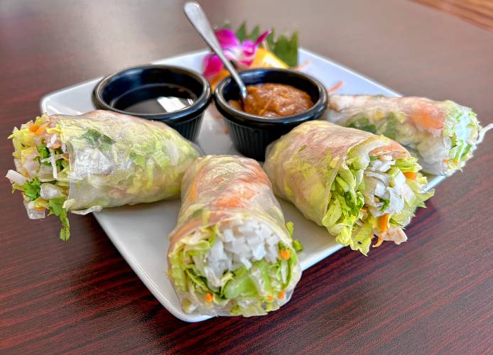 Asian Thai Kitchen is a new Thai restaurant, opened on Pleasant Street in Concord this summer. It is run by Kaysone Senasy and one of her seven sisters.