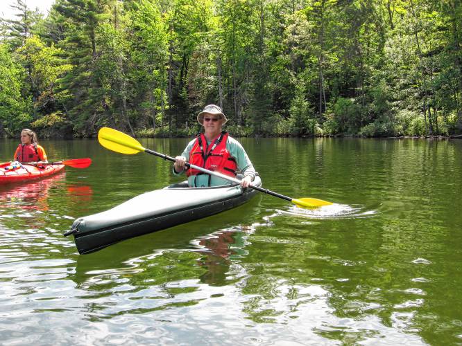Weare resident Douglas Ewing seeks outdoor activity wherever he can find it. He has loved fishing from a young age.