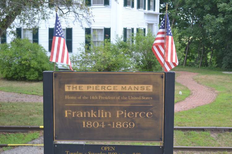The Pierce Manse, the historic Concord home of New Hampshire’s only U.S. president, Franklin Pierce, will be open for guided tours on Thursdays through Saturdays from 10 a.m. to 3 p.m. through October 25. Reservations are not required.