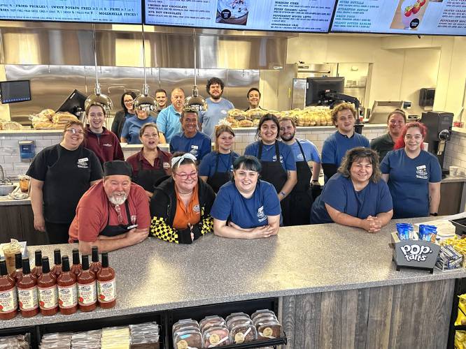 The new staff at the Common Roadside Market and Deli at the Epsom Circle.