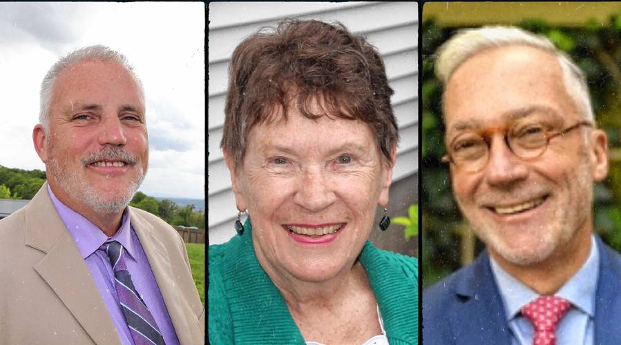 From left, Republican state senators Howard Pearl, Ruth Ward and Daniel Innis. From left, Republican state senators Howard Pearl, Ruth Ward and Daniel Innis.