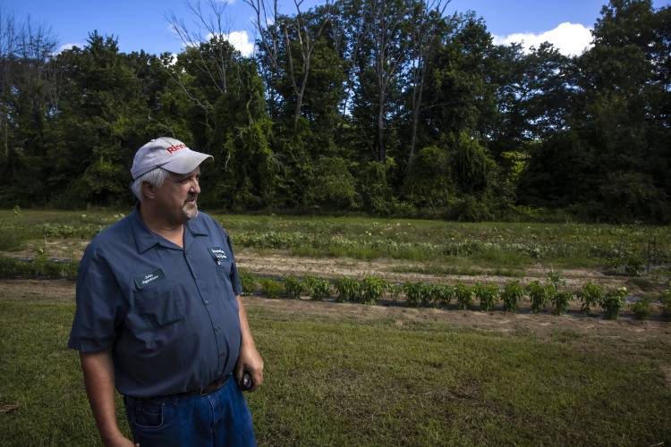 John Silver, a lifelong Boscawen resident, grew up on a large dairy farm. Now he runs the Merrimack County Farm as the grounds maintenance supervisor, taking care of the 600-acre property upon which sits the Merrimack County Nursing Home and the Department of Corrections in Boscawen. He oversees a crew of maintenance staff and a rotating handful of inmates from the county jail.