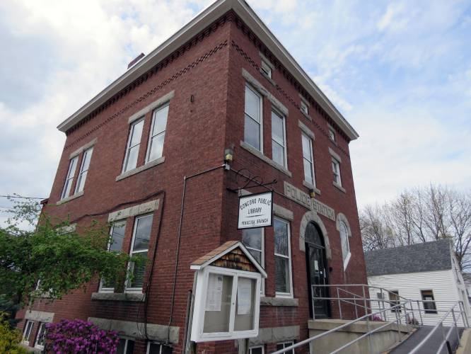 The outside of the Concord Library's Penacook branch.