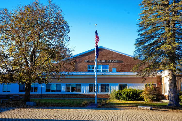 The front of Rundlett Middle School.