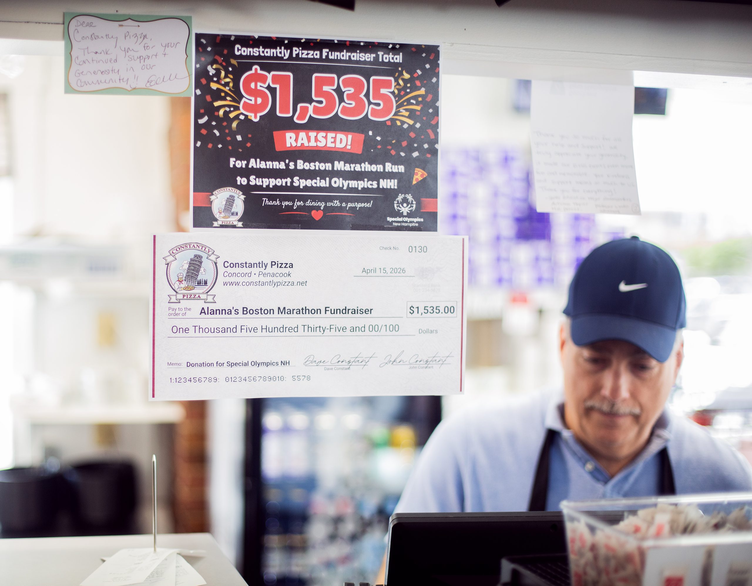 Small businesses receive numerous donation requests each month. Filling them requires a balance of resources.